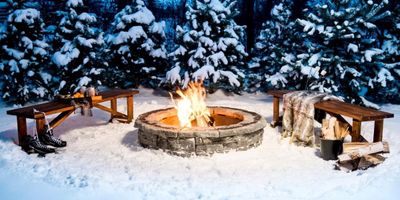 Outdoor Fireplace: Make Winter Enjoyable!