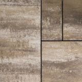 Broadway - 65MM Paving Stone, Color: Sandstone, Size: 12 X 6