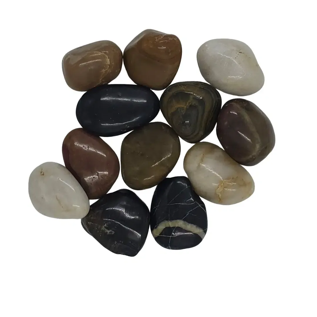Mixed Pebbles High Polished