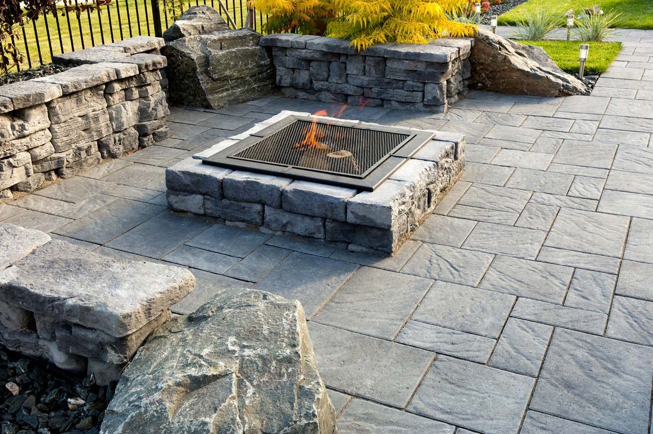 Rosetta Fire Pits, Color: Copper Canyon, Size: Dimensional Fire Pit