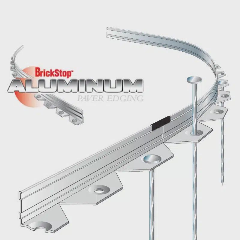 Paver Edging - Aluminum, Aluminum Edging Colours: Standard
