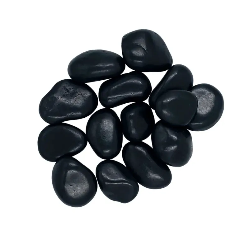 Black Pebbles High Polished