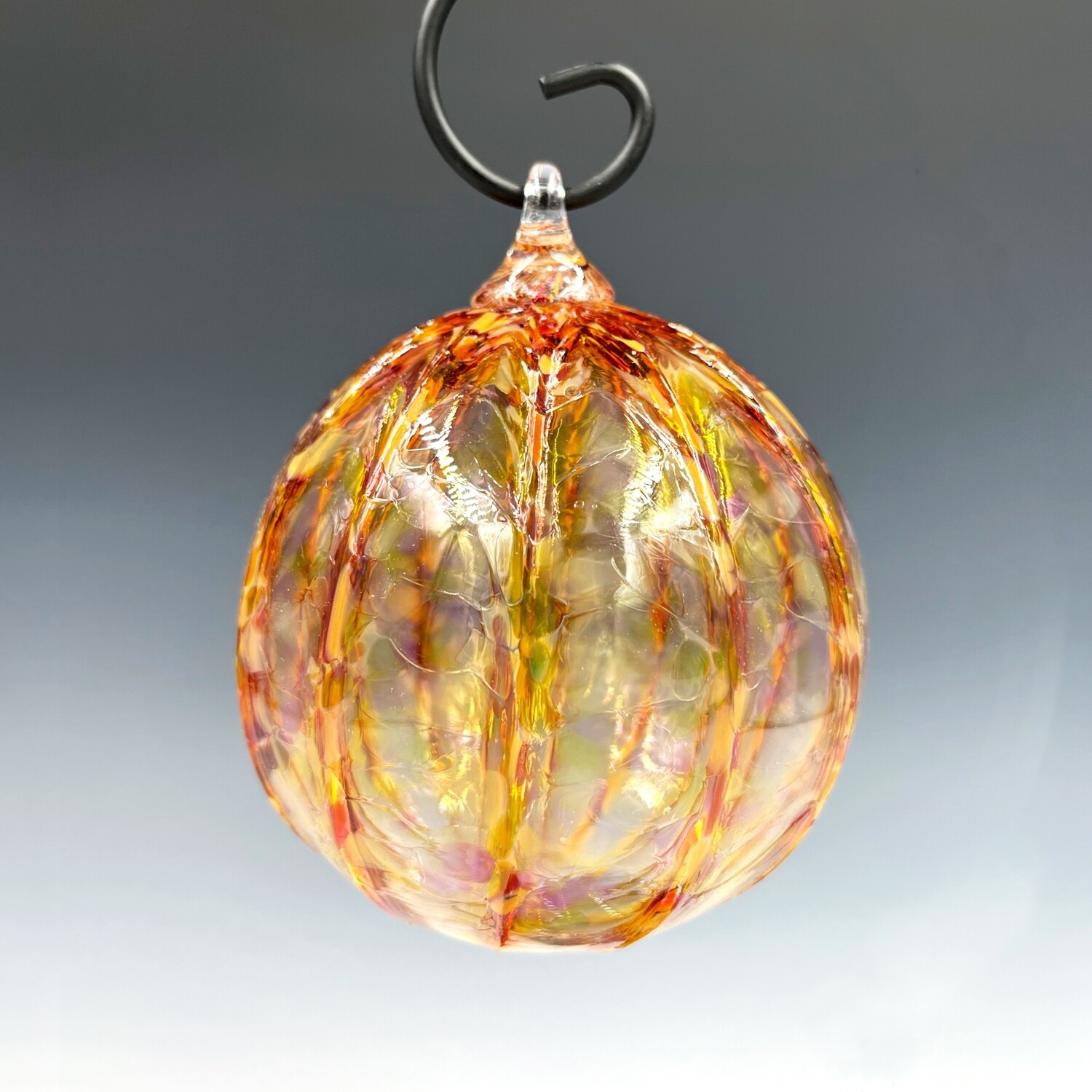 Glass Ornament in Autumn Mix