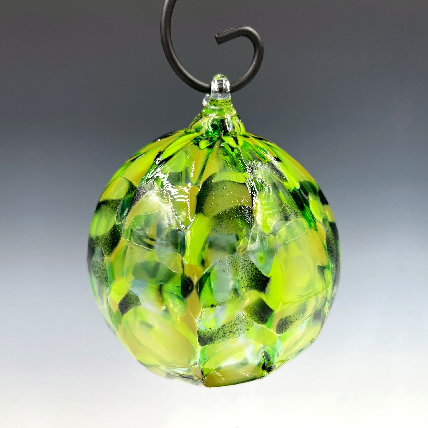 Glass Ornament in Cascade Mix