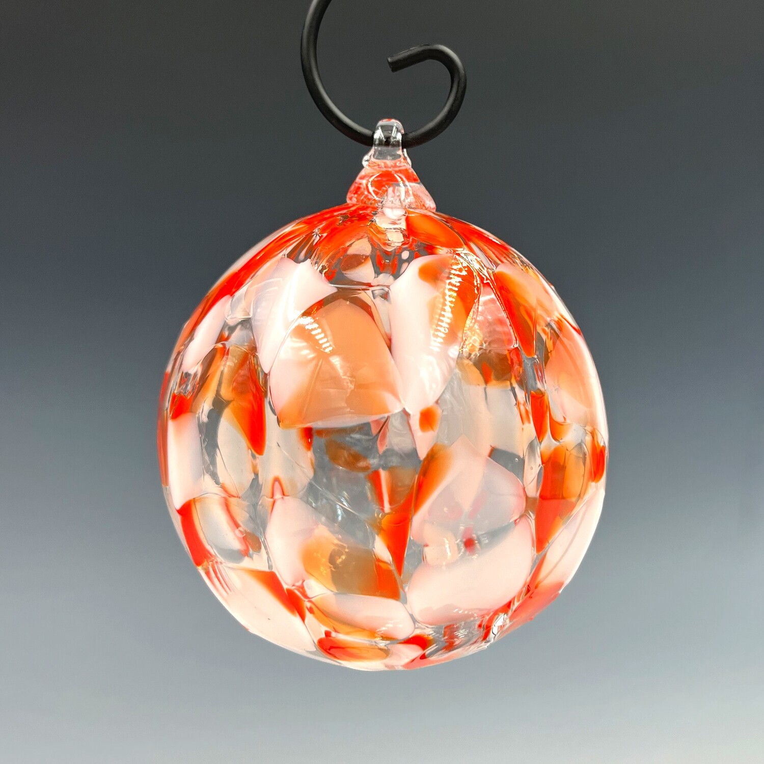 Glass Ornament in Candy Cane Mix