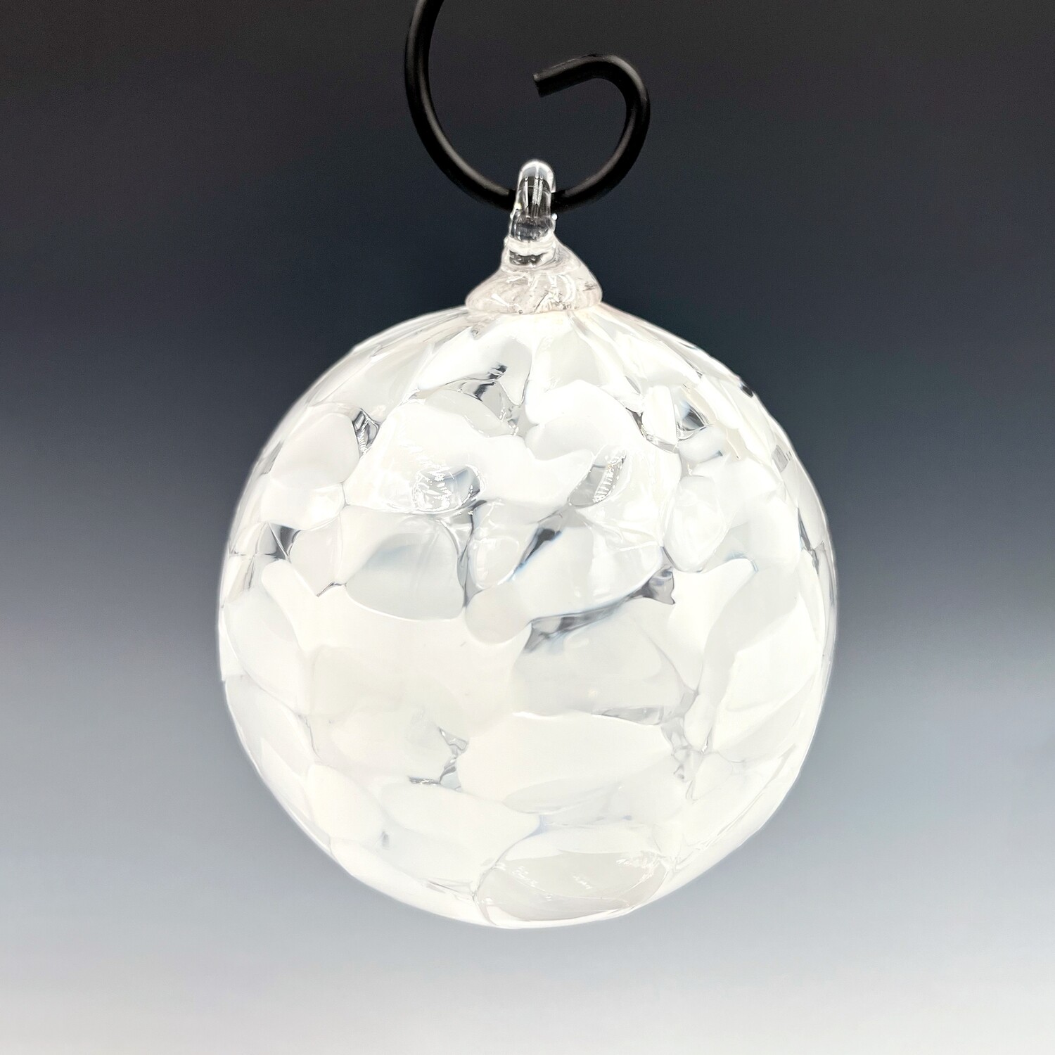 Glass Ornament in Snowflake Mix
