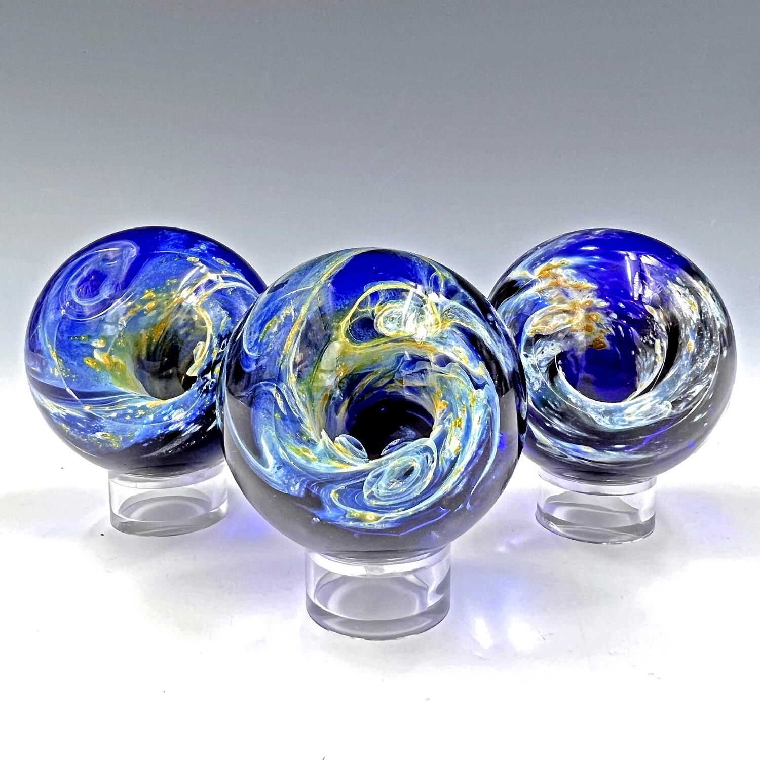 Cosmic Glass Marble 1.5