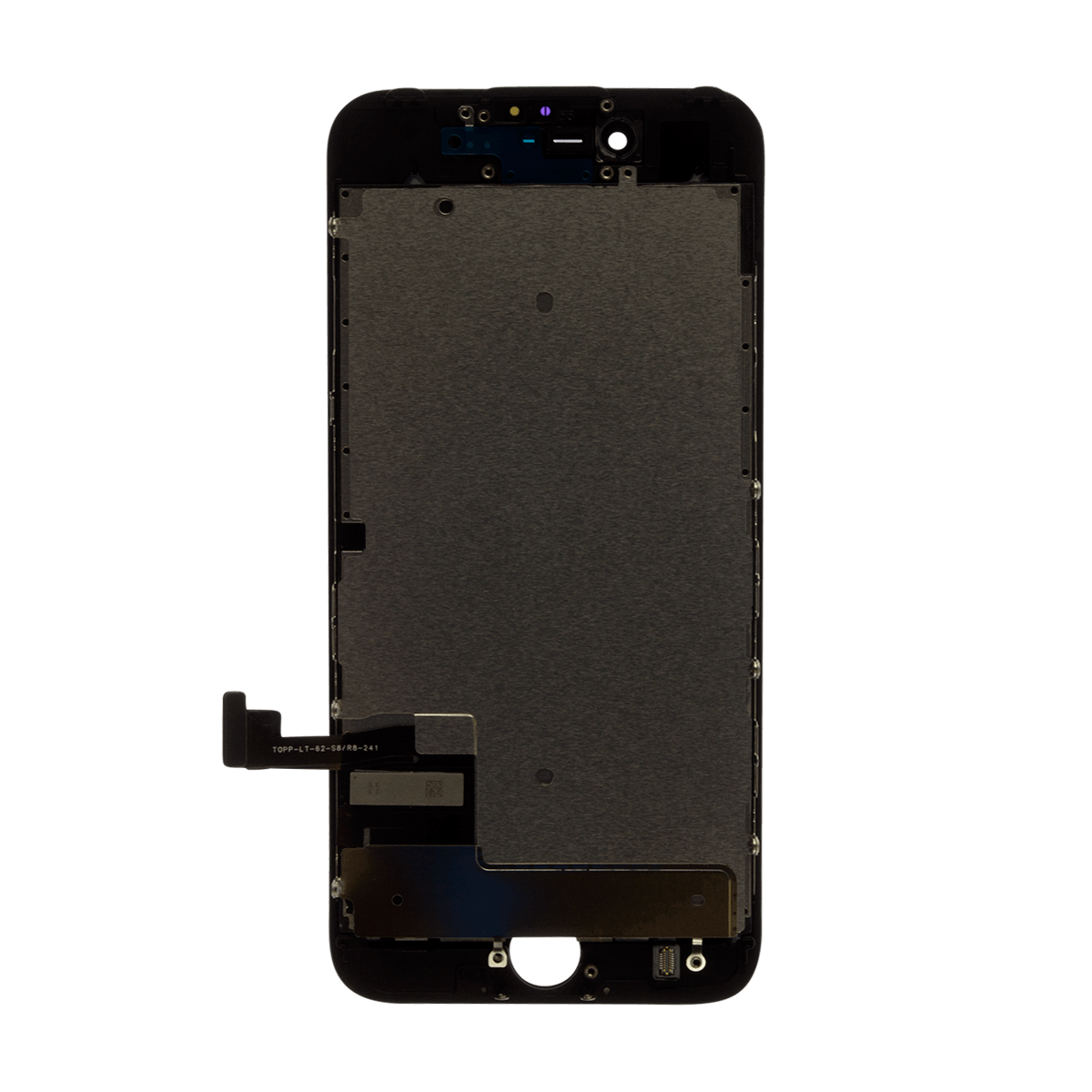 iPhone 7 LCD/Digitizer HD With Plate - Black