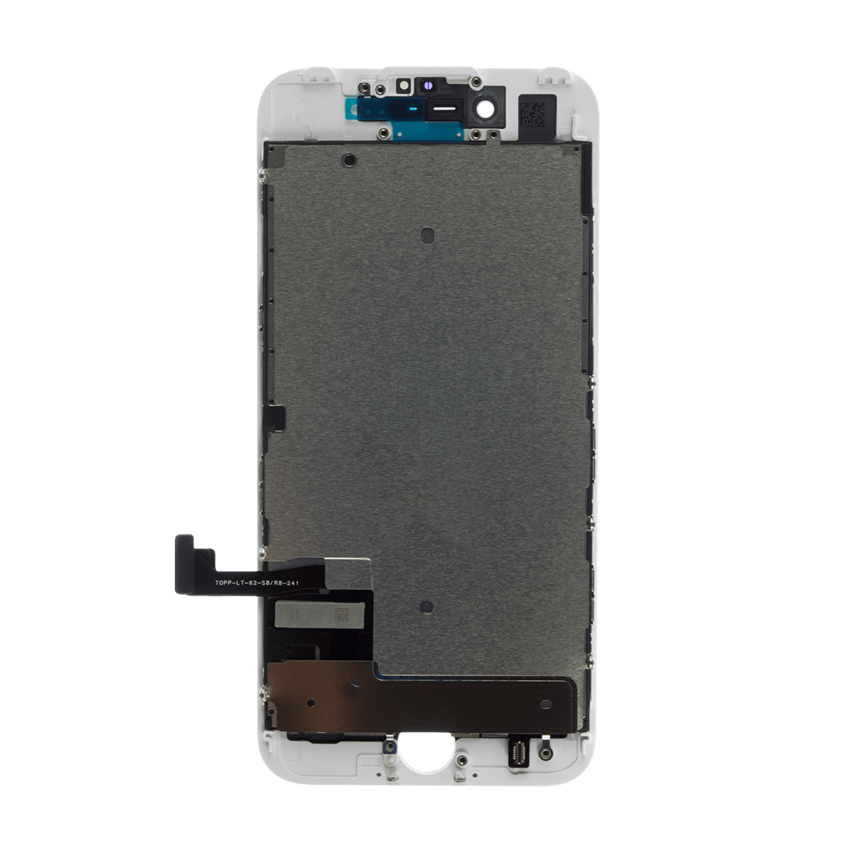 iPhone 7 LCD/Digitizer HD With Plate - White