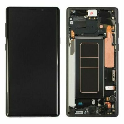 Galaxy Note 9 LCD with frame-Midnight Black