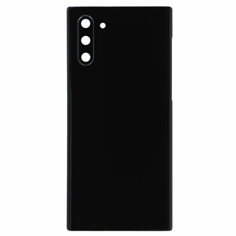 Galaxy Note 10 Back Glass - Aura Black No Logo