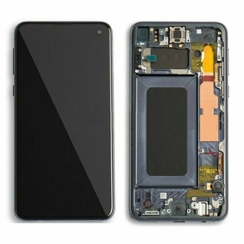 Galaxy S10e LCD with frame-Black