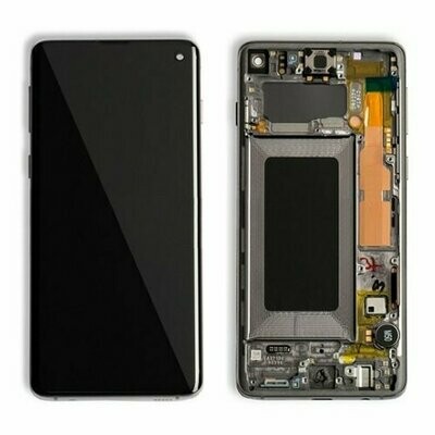 Galaxy S10 LCD with frame-Black
