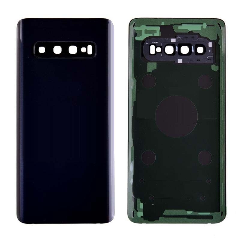 Galaxy S10 Back Glass - Black No Logo