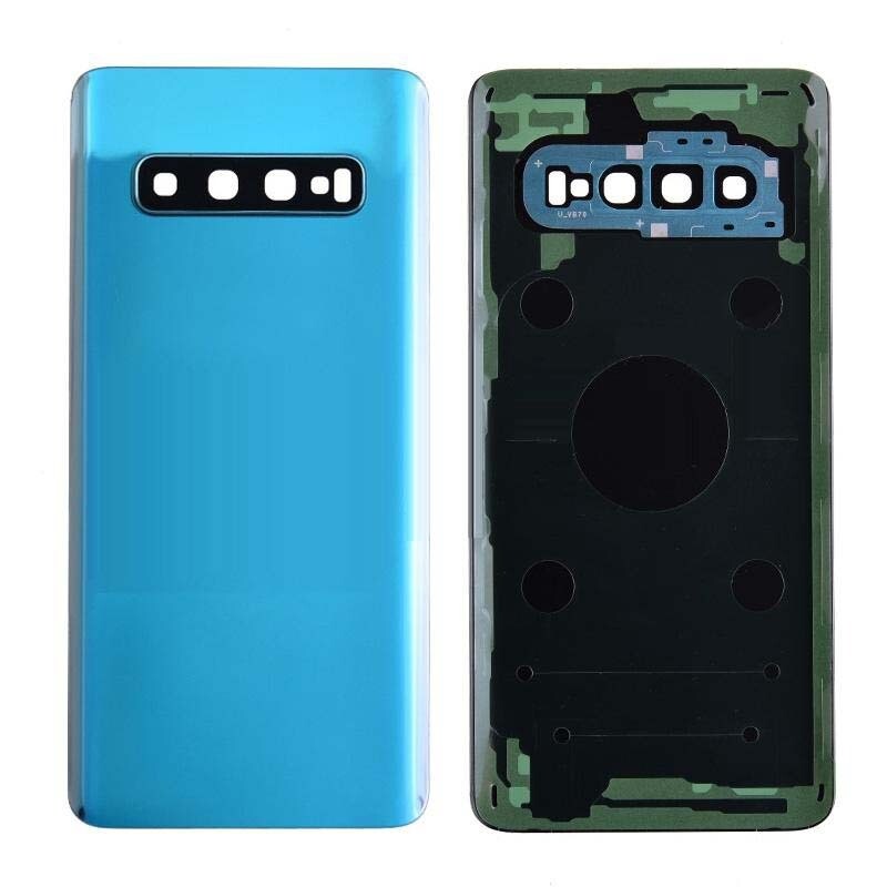 Galaxy S10 Back Glass - Green No Logo