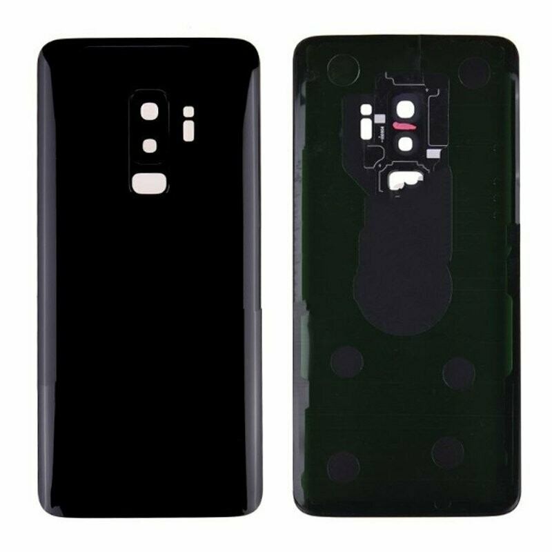 Galaxy S9 Plus Back Cover - Midnight Black No Logo