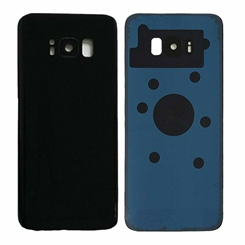 Galaxy S8 Back Cover - Black No Logo