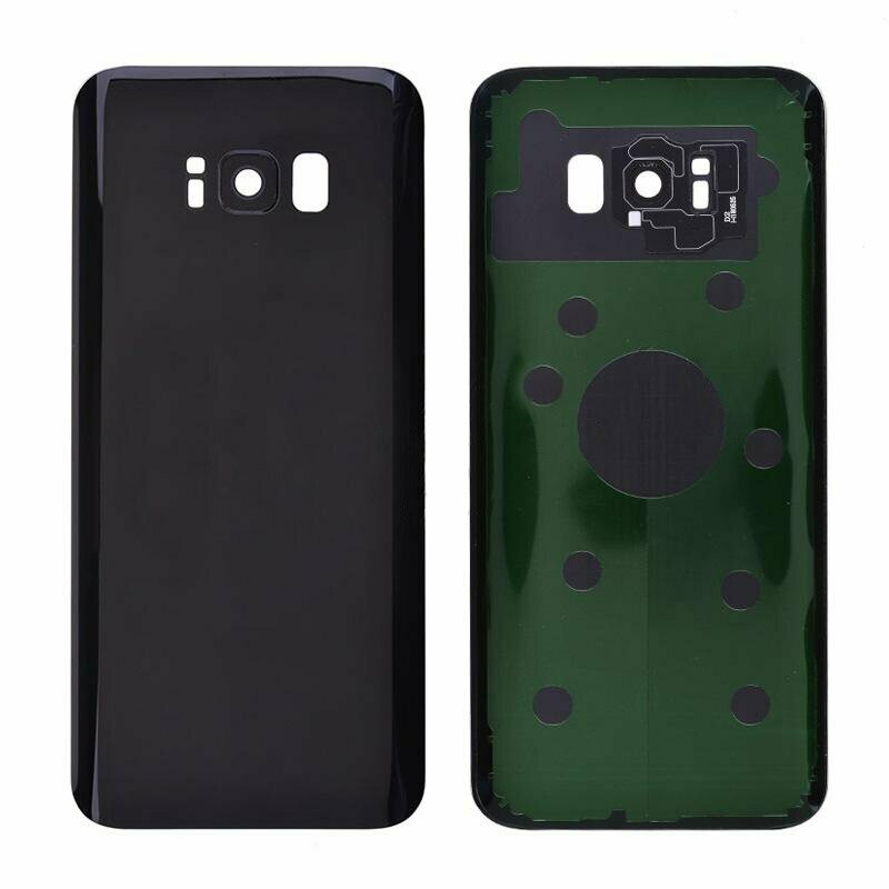 Galaxy S8 Plus Back Cover - Black No Logo