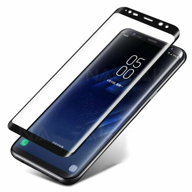 Note 9 Tempered Glass Full Glue Bulk Packaging - Clear