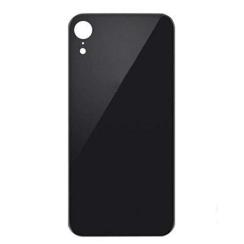 iPhone XR Back Glass - Black No Logo