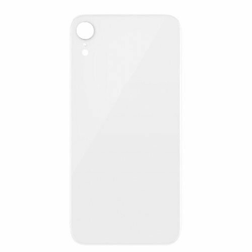 iPhone XR Back Glass - White No Logo