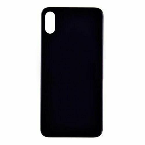 iPhone XS Max Back Glass - Black No Logo