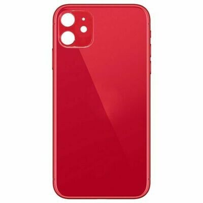 iPhone 11 Back Glass - Red No Logo