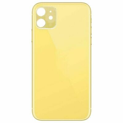 iPhone 11 Back Glass - Yellow No Logo