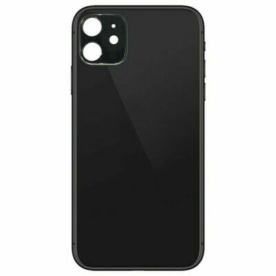 iPhone 11 Back Glass - Black No Logo