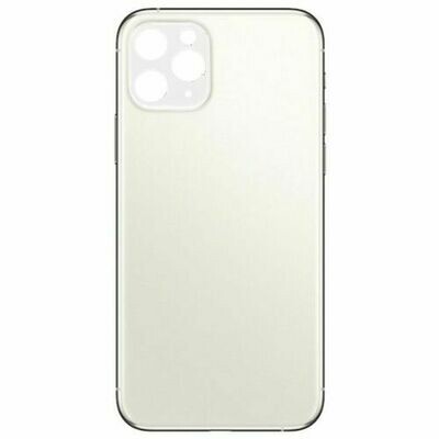iPhone 11 Pro Max Back Glass - White No Logo