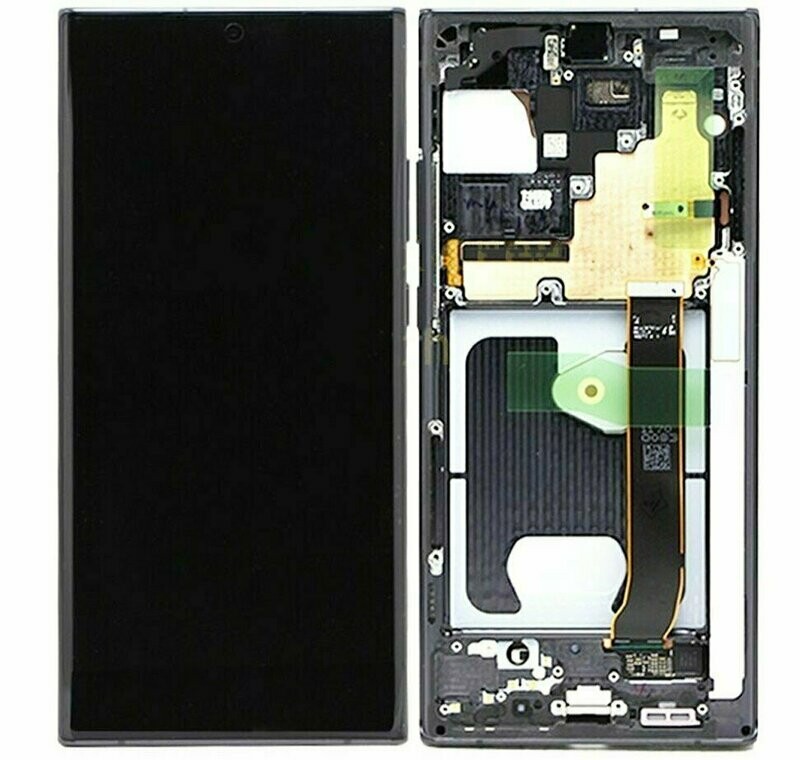 Galaxy Note 20 Ultra LCD with frame - Mystic Black