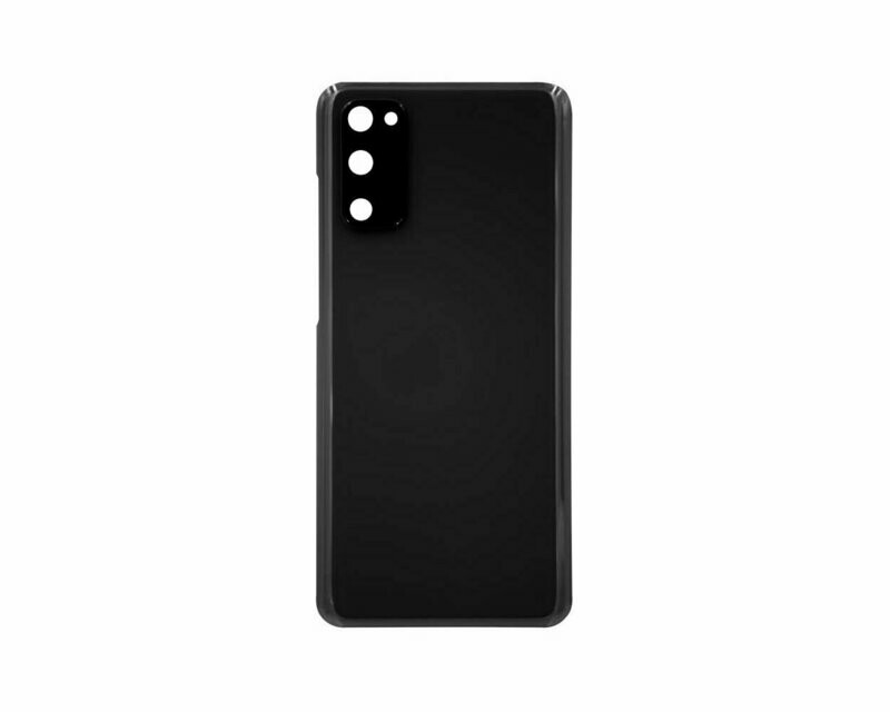 Galaxy S20 Back Glass - Cosmic Black No Logo