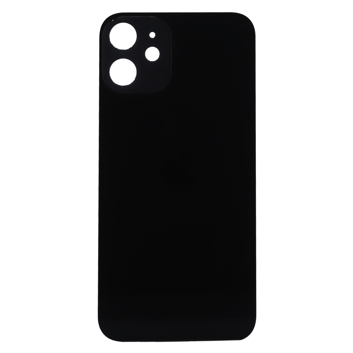 iPhone 12 Mini Back Glass - Black No Logo