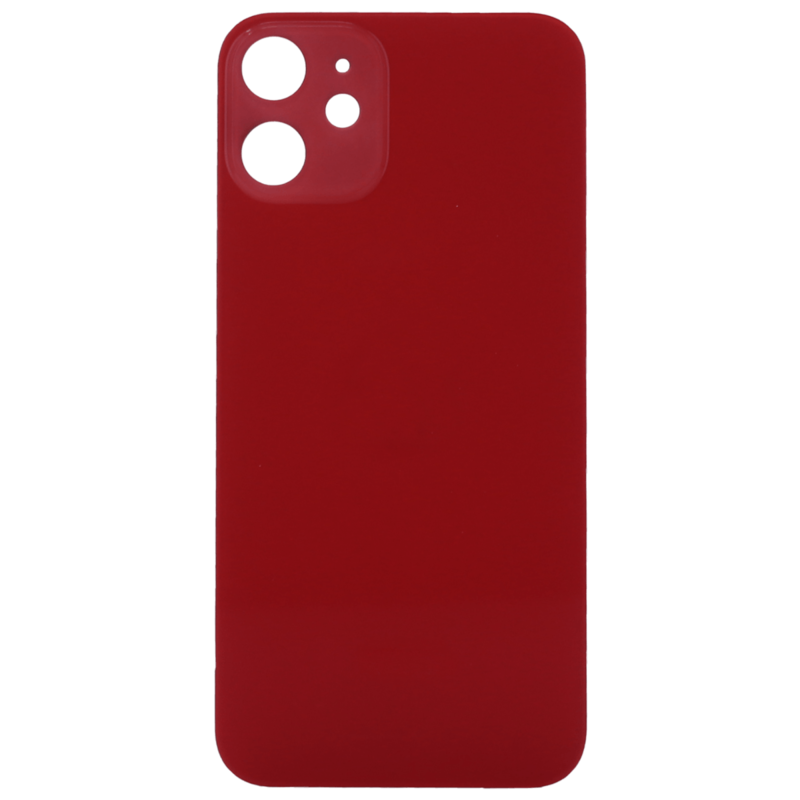 iPhone 12 Back Glass - Red No Logo