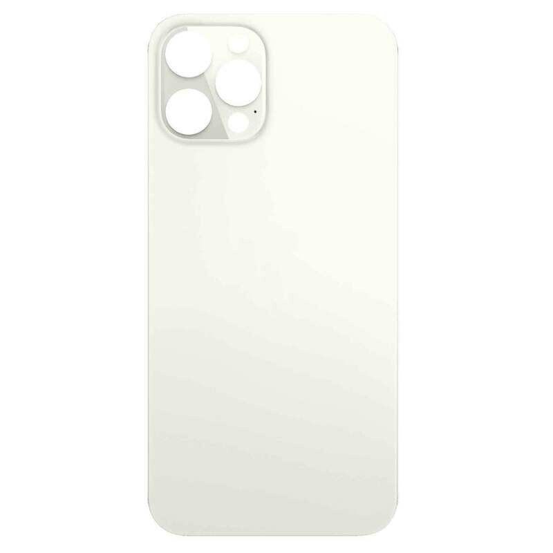 iPhone 12 Pro Max Back Glass - Silver No Logo