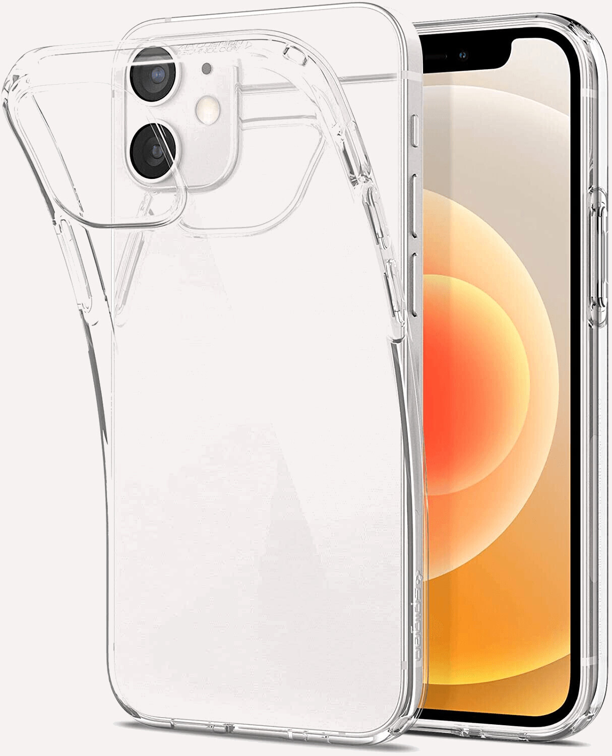 iPhone 12 Mini Clear Case with packaging