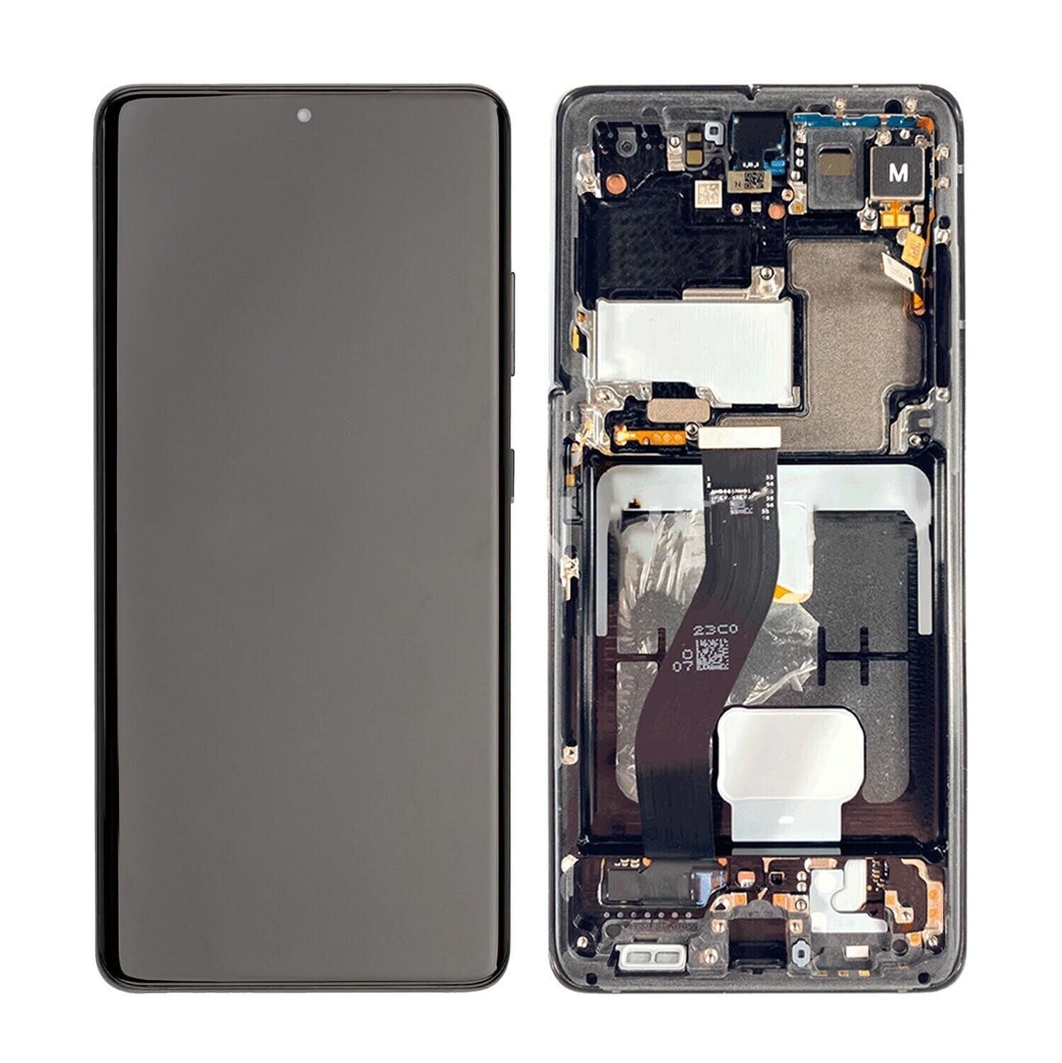 Galaxy S22 Ultra With Frame - White