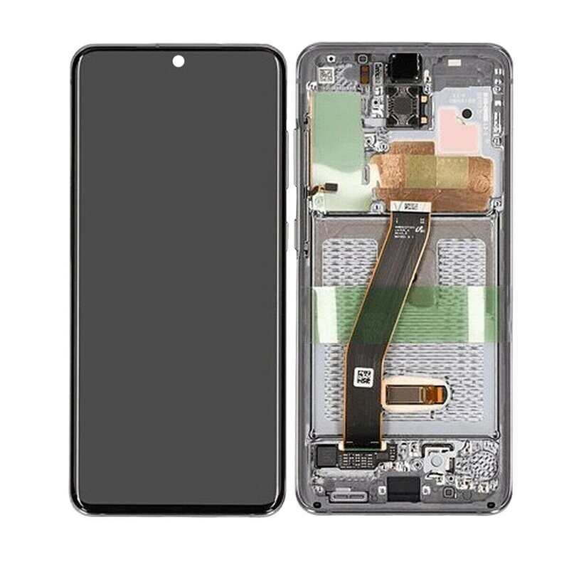 Galaxy S20 With Frame (COMPATIBLE FOR ALL CARRIERS EXCEPT VERIZON 5G UW MODEL) - Cosmic Grey