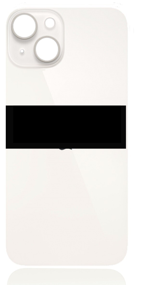 iPhone 14 Plus Back Glass - Starlight No Logo