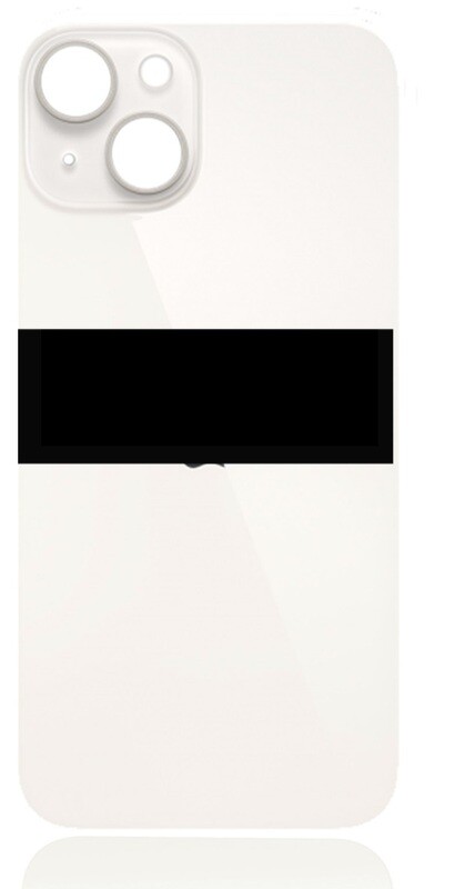 iPhone 14 Plus Back Glass - Starlight No Logo