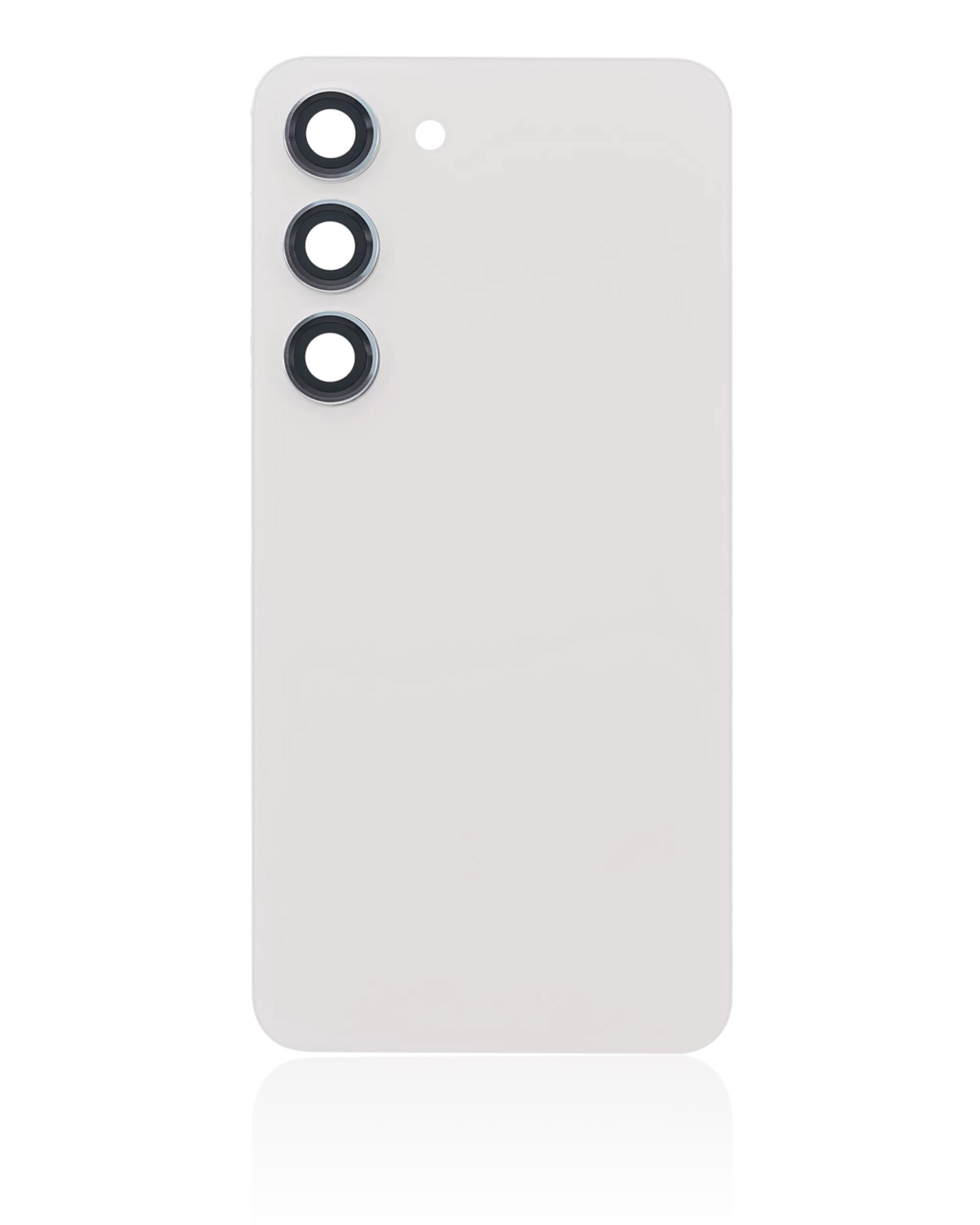 Galaxy S23 Back Glass - White No Logo