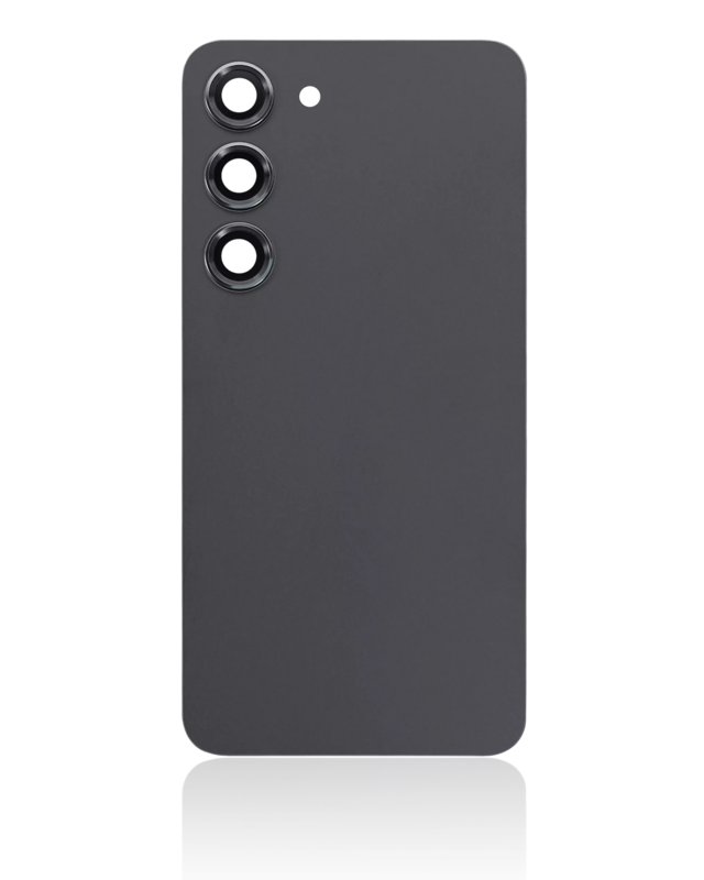 Galaxy S23 Back Glass - Black No Logo
