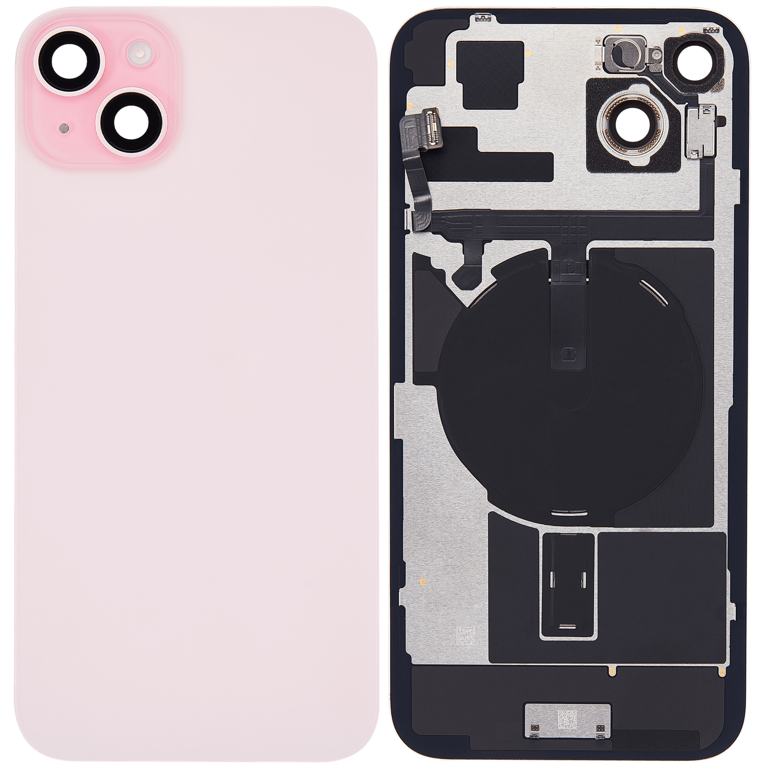 iPhone 15 Plus Back Glass Full Assembly Pink