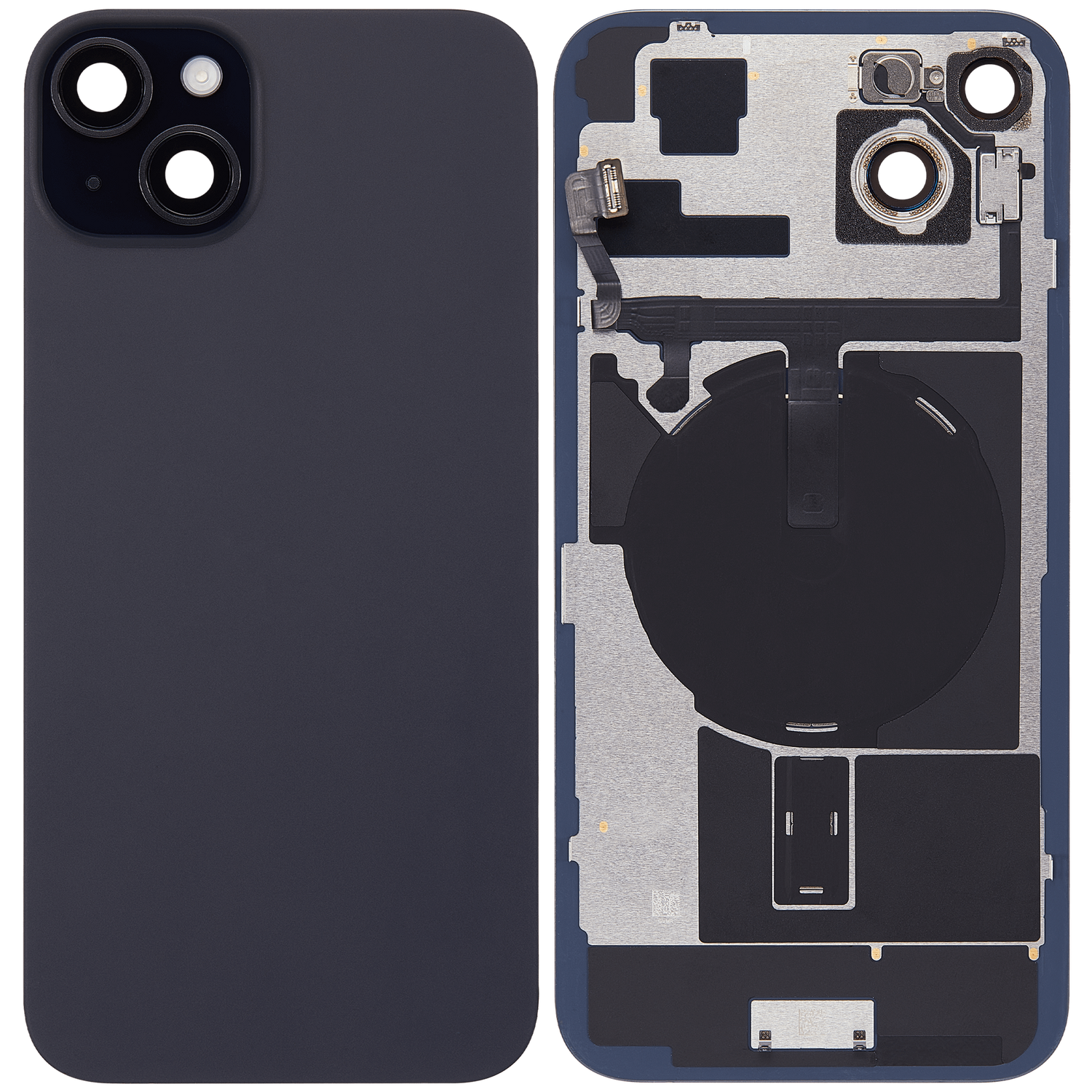 iPhone 15 Plus Back Glass Full Assembly Black