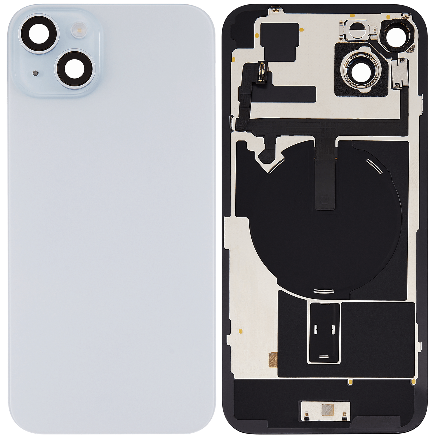 iPhone 15 Plus Back Glass Full Assembly Blue