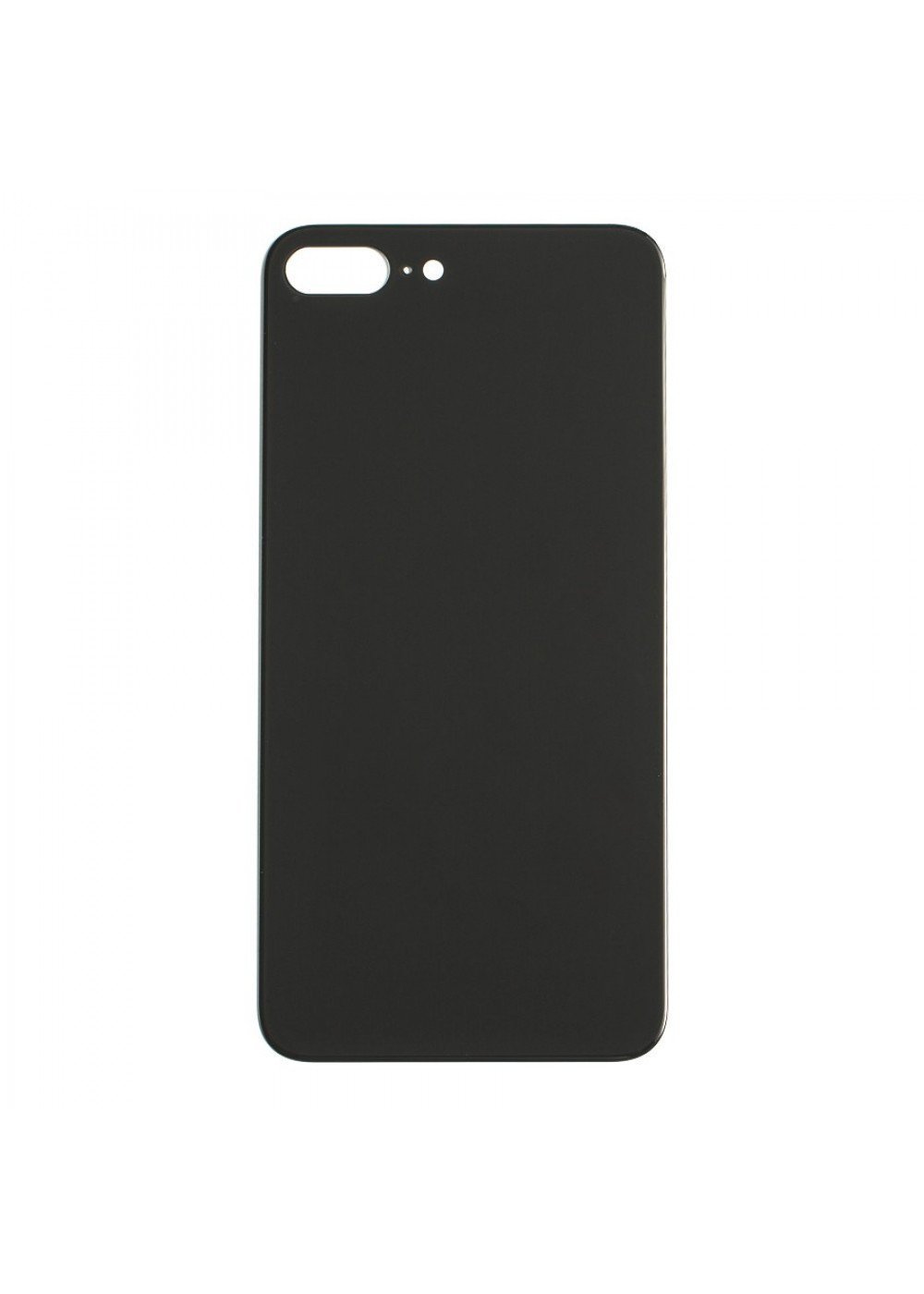 iPhone 8 Plus Back Glass - Black No Logo
