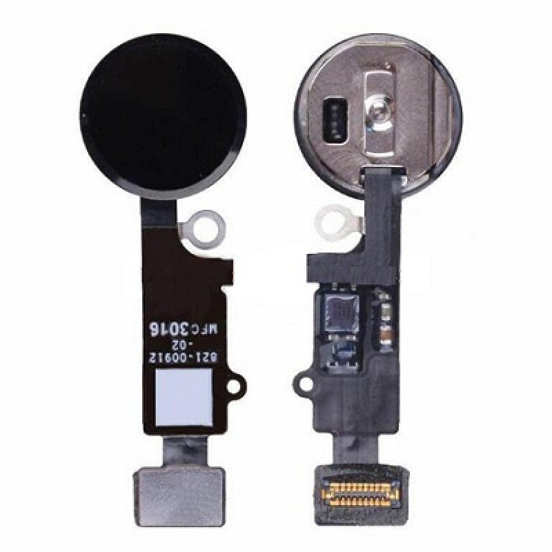 iPhone 7/7+/8/8+ Home Button Flex - Black JC Home Button