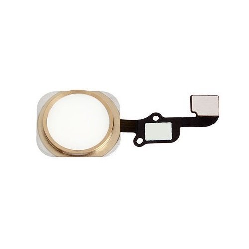 iPhone 6 & 6 Plus Home Button With Flex Cable - Gold