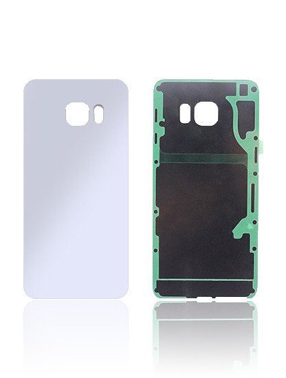 Galaxy S6 Edge Back Cover - White No Logo