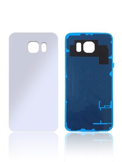 Galaxy S6 Back Cover - White No Logo